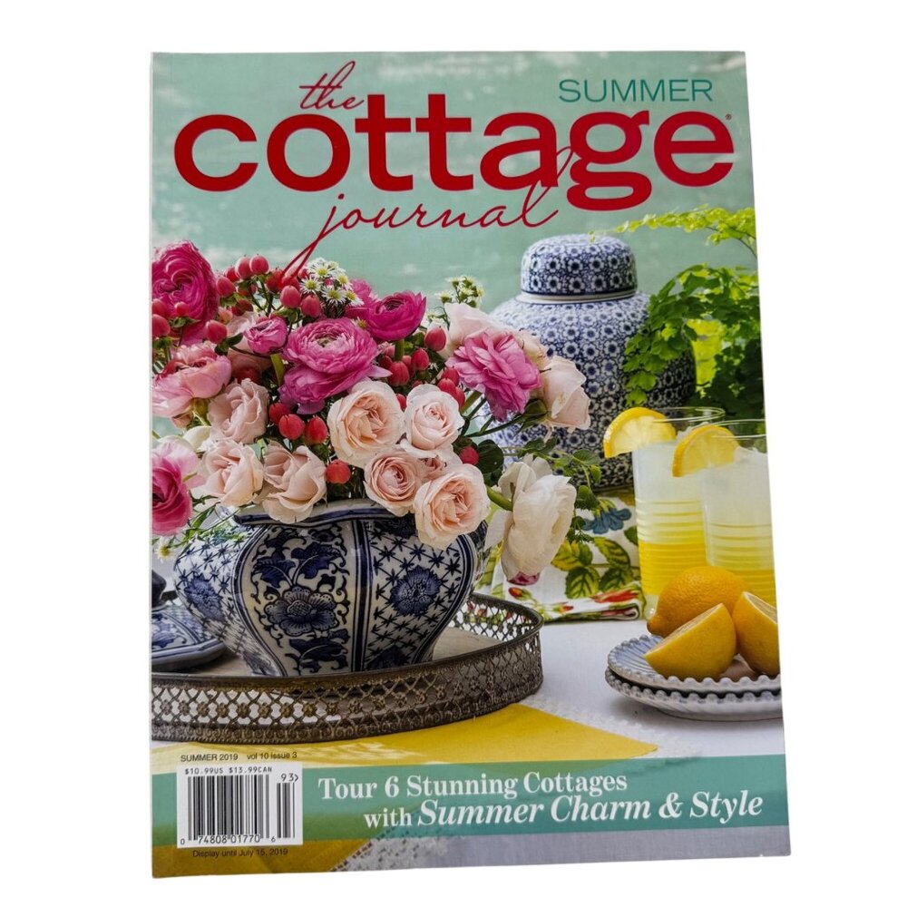 The Cottage Journal Magazine 2019 2020 Summer Spring French Issue Lot Of 3 Decor - Picture 5 of 12